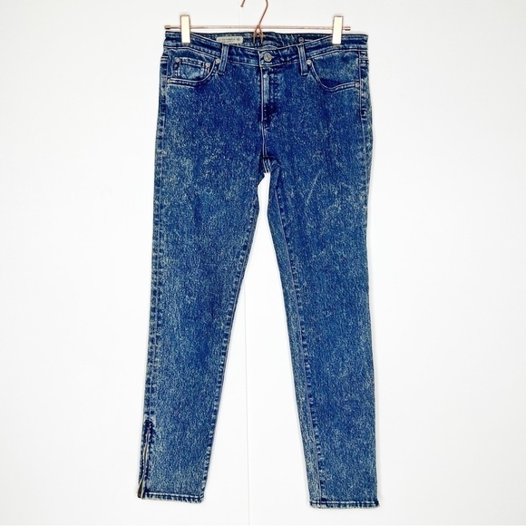 AG Adriano Goldschmied The Zip Legging Jeans - Picture 1 of 6